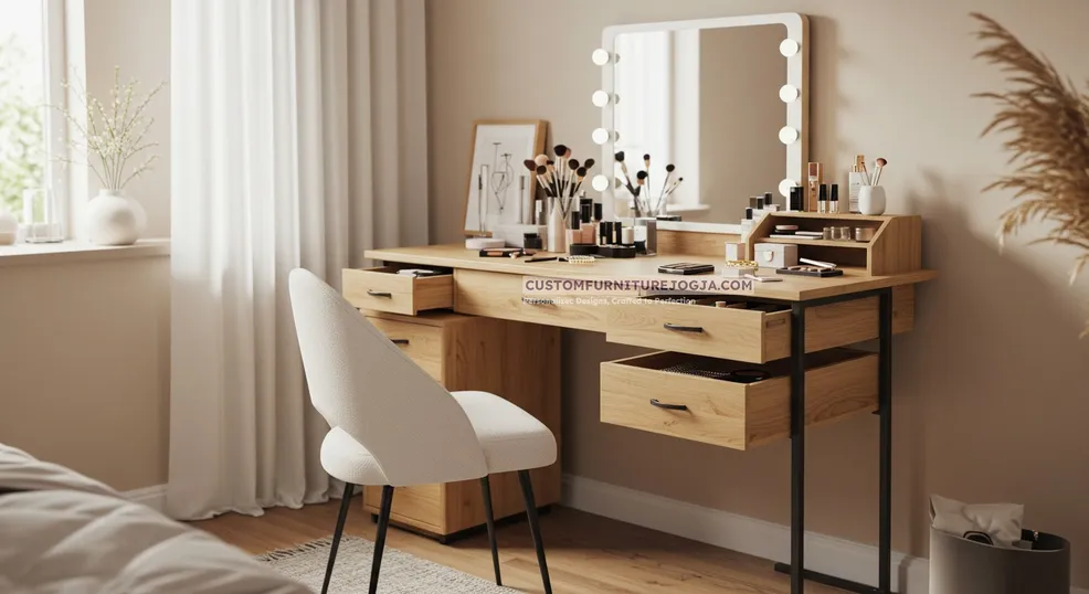 Jasa Pembuatan Meja Rias Jogja